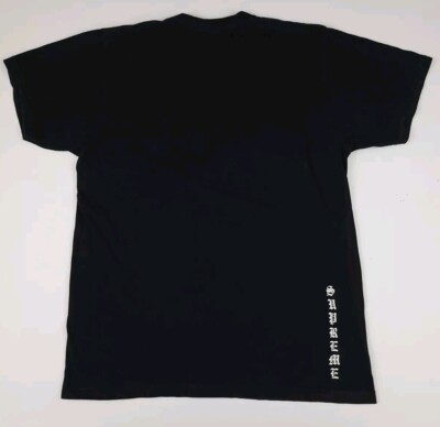 Supreme Black Sabbath Cross Print T Shirt 2015 Rare Skate Metal