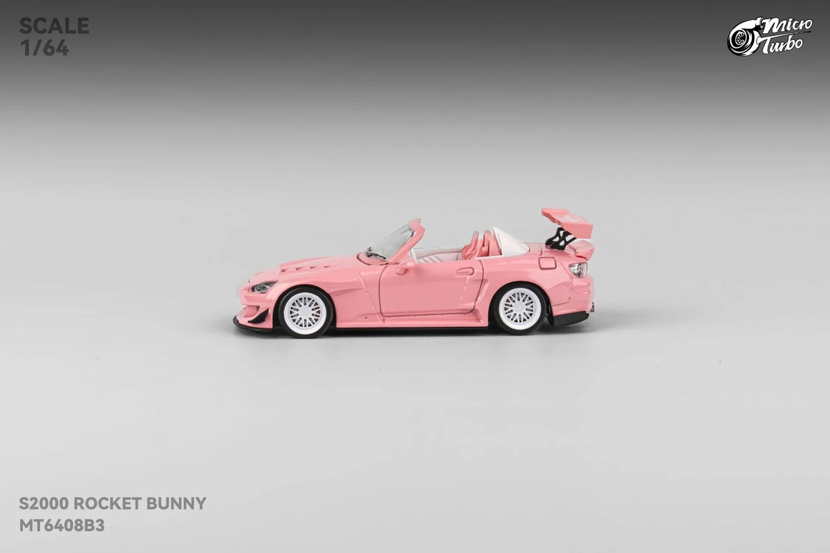 micro turbo ホンダ　s2000 Pandem バレンタインデー限定 Microturbo 1:64 Honda S2000 Rocket Bunny 2025 Valentine's