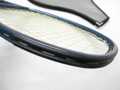 Raquette De Tennis Fox Blue Fox Graphite - Vintage - 4 Pouces, Corps Long, Cordée - Stock Ancien
