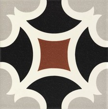 Patchwork-Fliesen ARAN GRAU 20x20 wie Zementf...