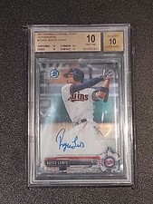 2017 Bowman Draft Royce Lewis Base Auto BGS 10