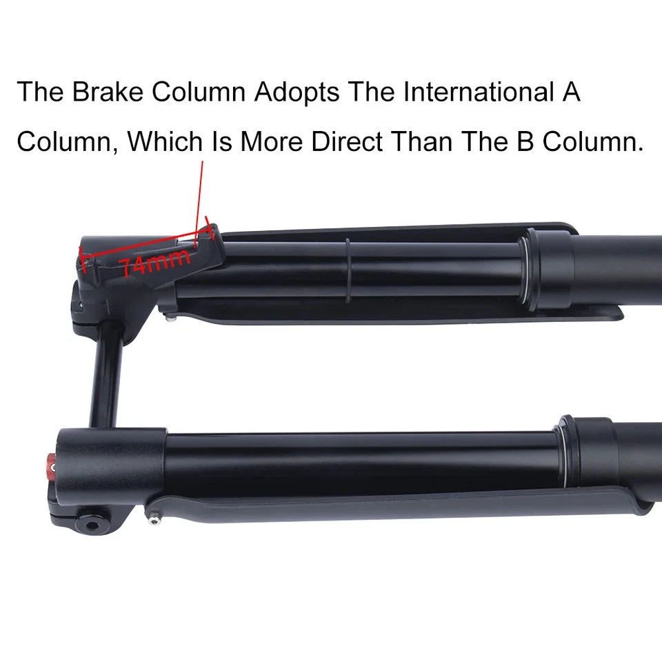 Amortiguador horquilla invertida Downhill MTB E-bike playa motocicleta 26 27,5 29er Foto 4 de 4