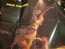 Metal Fury Magazine Pullout Poster David Lee Roth Rare
