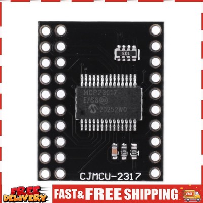 MCP23017 Serial Interface Module 5.5 V 16-Bit Shield Module SPI Bidirectional SN