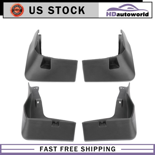 Splash Guards Mudguards Fender Mud Flap F&R For For 2016 2017 2018 Toyota RAV4 - Picture 8 of 8