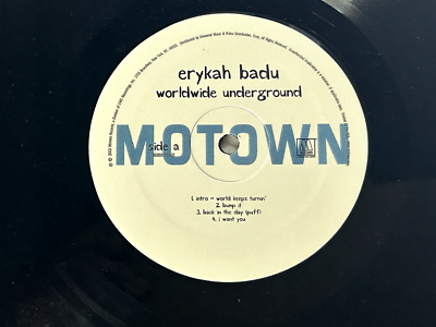 Erykah Badu Worldwide Underground B000073901 Motown First