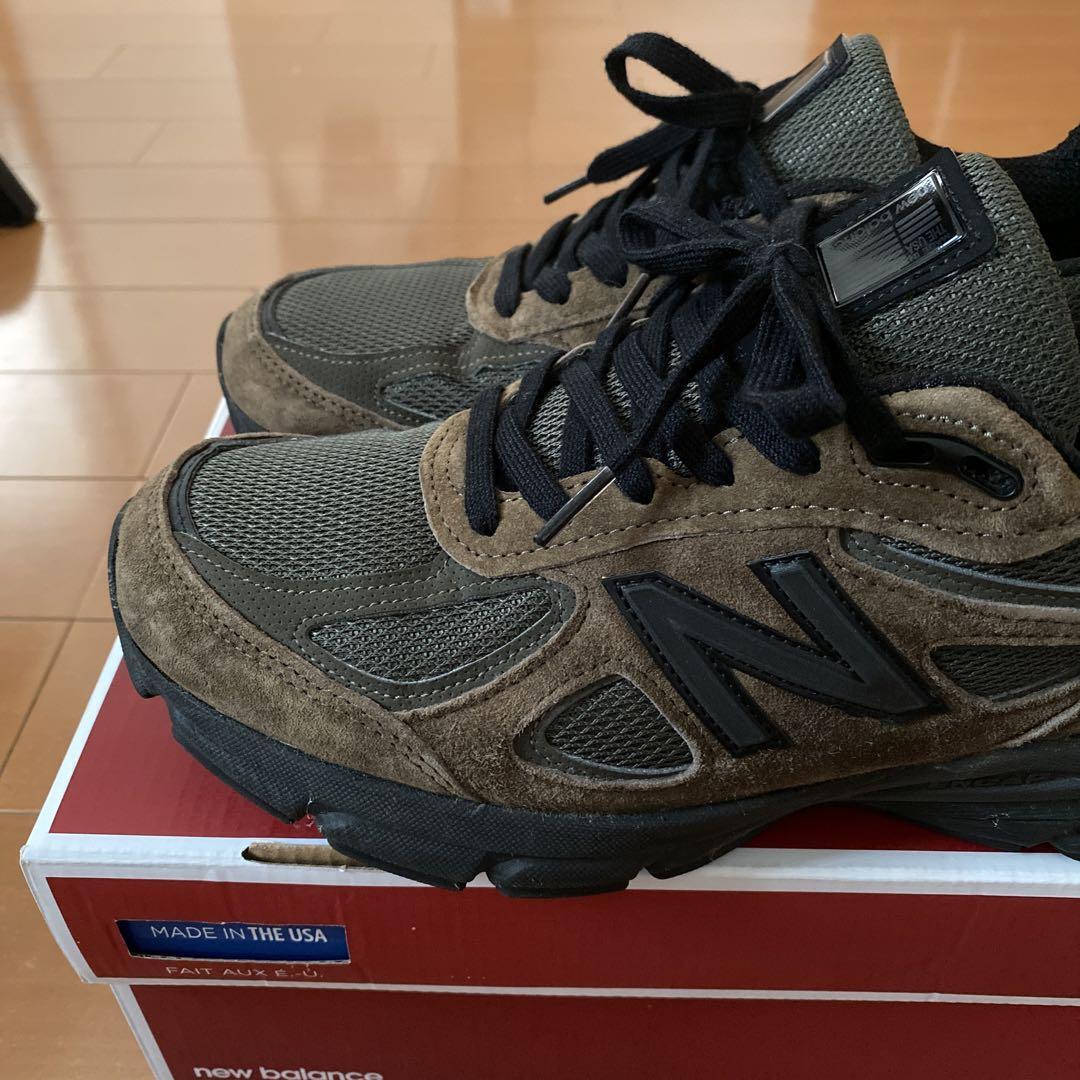 人気の春夏人気の春夏New Balance M990MG4 US8.5 26.5cm ほぼ未使用