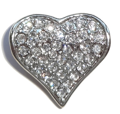 Collier Deux Cœurs Fabergé Style - Pendentif Strass Doré, Alliage, Mi-long