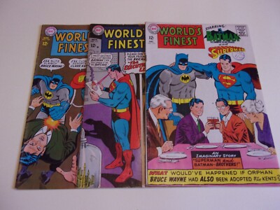 World s Finest # 168, 171 und 172 (Curt Swan 1967) Superman und Batman