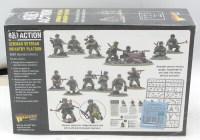 Bolt Action 402013103 German Veteran Infantry Platoon (WWII