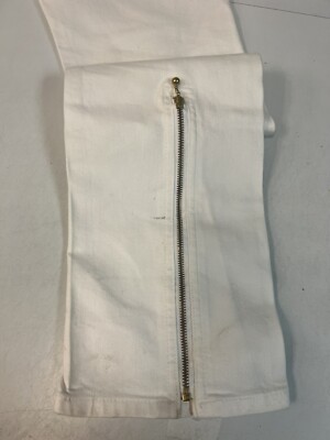VLONE ホワイトデニムパンツ 裾ジッパー Vlone White Denim Zipper Jeans Used Size 30/S | eBay