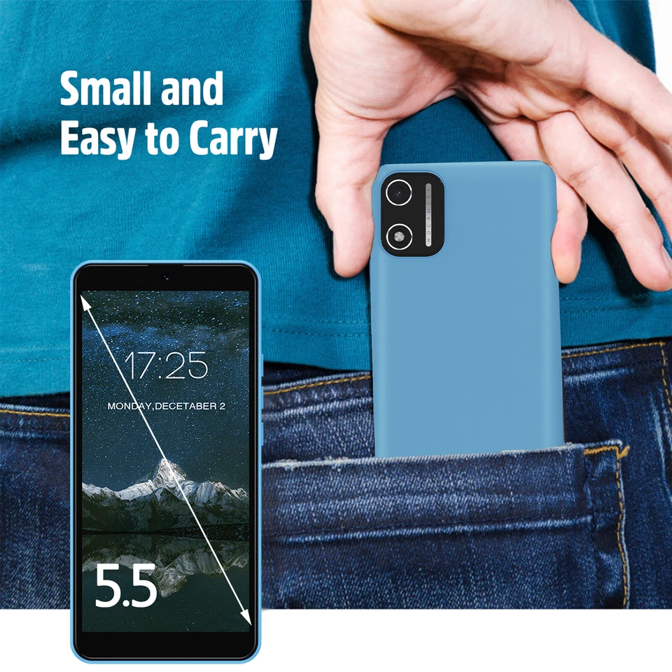 XGODY Neu Smartphone Android 14 Handy Ohne Vertrag Dual SIM 8Core  4GB+16GB IPS- - Bild 4 von 4