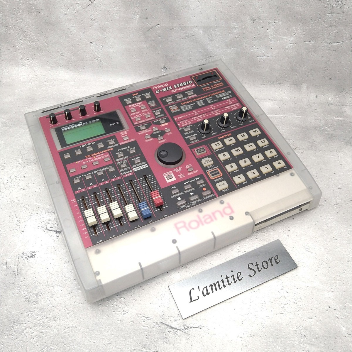 【ジャンク品】Roland SP-808EX サンプラー　ミキサー　マルチ Roland SP-808EX e-Mix Studio Sampler Recorder Drum Machine SP808EX