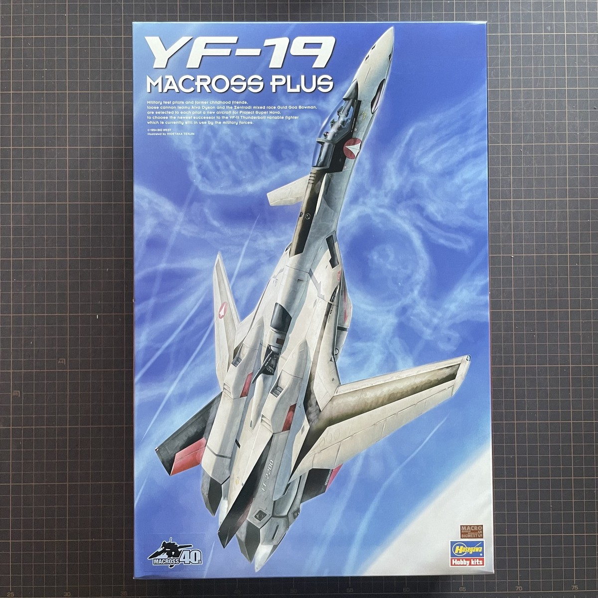 Hasegawa Macross Plus YF-19 1/48 Scale Plastic Model MC01 Free