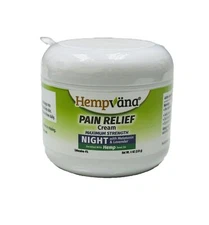 hempvana melatonin pain relief 4oz sealed