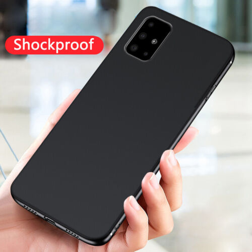 For Samsung A01 A21S A51 A71 A52 A72 Shockproof Case Slim Matte Soft TPU Cover - Picture 2 of 21