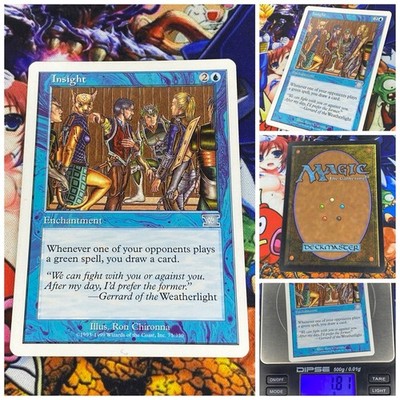 MTG Insight     NM Sixth 6th Edition 1999 Magic TCG OG Vintage OG Staples