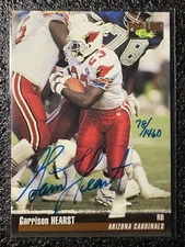 1994 Classic Pro Line Georgia 49ers Garrison Hearst Auto #/1460 Cardinals