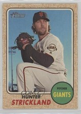 2017 Topps Heritage High Number Flip Stock Hunter Strickland #505 0b0