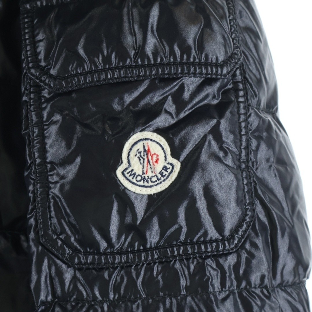 MONCLER ROD Emblem Logo Zip-up Down Jacket Black Z7HJ208 Used 7b680735d30042e829 thumbnail 5
