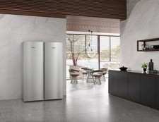 Matching MIELE Tall Fridge &  Tall Freezer KS4383DD & FNS4382D - Sliver - 2800£