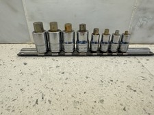 Snap On 8pc Combination Drive Metric Stubby Hex Socket Set 3-10mm 208EFTAMXSY