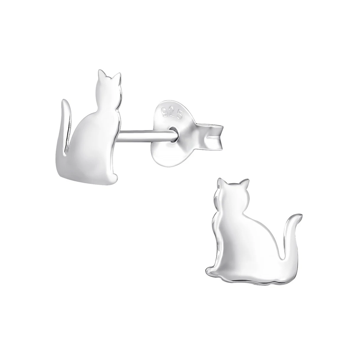 Fajewellery Dames 925 sterling zilver Animal Shape Cat hanger ketting Chain Christmas Thanksgiving sieraden