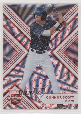 2018 Panini Elite Extra Edition Aspirations Red 71/150 Connor Scott #12 0c6