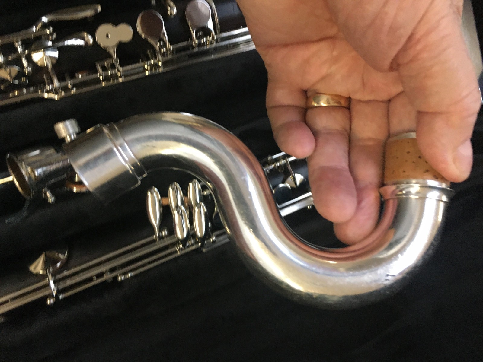 Xtra Clean French LeBlanc / Noblet bass clarinet, no crax/all  new pads/perfect!