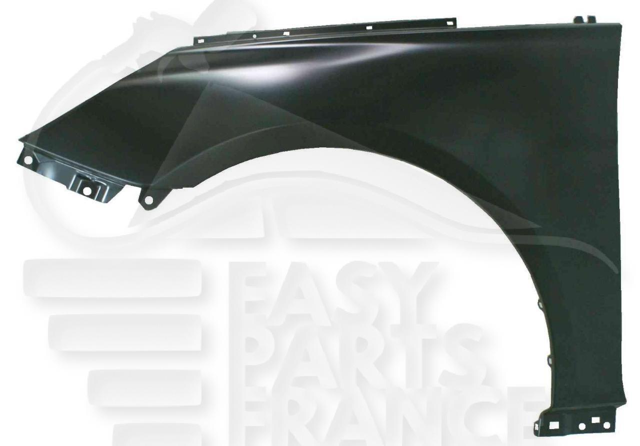 Réparer une carrosserie froissée avec l'aile avant gauche Hyundai Sonata 2008 2011