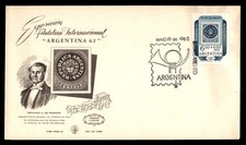 Mayfairstamps Argentina FDC 1962 Expo Filatelica Gervasio A de Posadas First Day