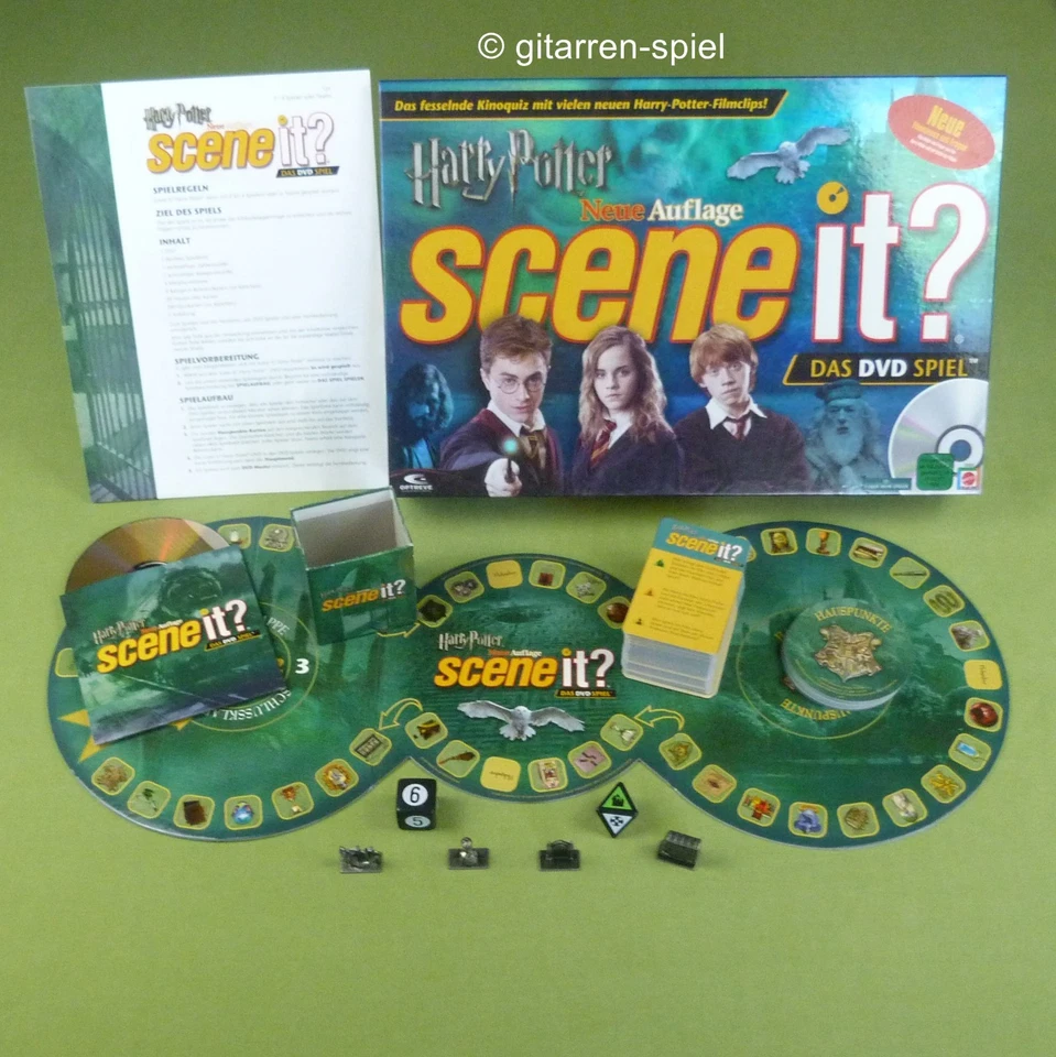 Harry Potter - Scene it? Komplett 1A Top! Neue 2. Auflage DVD Spiel Mattel ©2007 - Bild 1 von 4