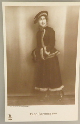 Foto Autogrammkarte deutsche Schauspielerin Else Eckersberg (145397)