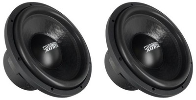 2) Sundown Audio SA-12 D2 Classic 12'' 1000w RMS Subwoofers DVC 2-Ohm SW-SACL12D2
