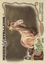 2019 Topps Allen and Ginter Mares and Stallions #MS10 Kentucky Mountain Horse