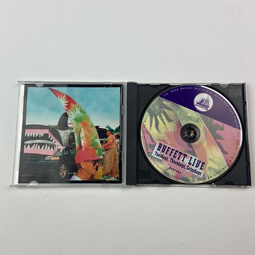 Live: Tuesday Thursday Saturday by Buffett, Jimmy (CD, 1999) - 第 2/3 張圖片