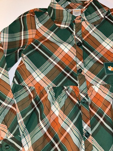 Gymboree Girls 8 PLaid Dress Friendly Fox New with tags - Picture 6 of 12