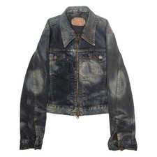 LEVI'S Womens Denim Jacket Blue S