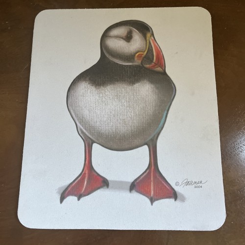 2004 Fairmain Puffin drawing mouse Pad.