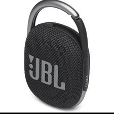 JBL Clip 4 Black Ultra-Portable Bluetooth Speaker IP67 Waterproof 10 Hours