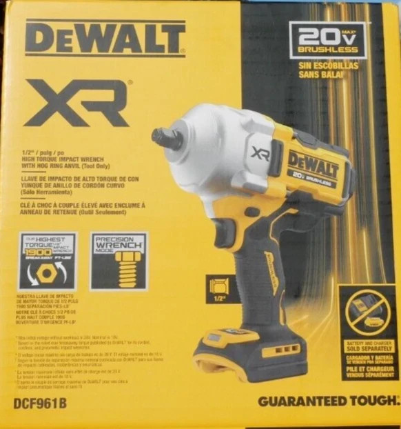 DEWALT DCF961B 20V XR 1/2