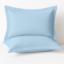 2 Pack Pillow Shams Standard Size 20x26 600 Thread Count 100 Organic Cotton