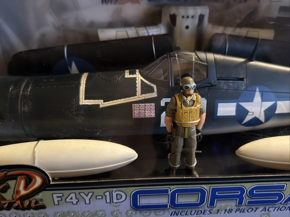 21st Century Toys THE ULTIMATE SOLDIER XD WWII F4Y-1D Corsair 1:18 Scale - Image 2 of 4