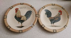 Rooster Plates Set of 2 Made in Italy — photo 1