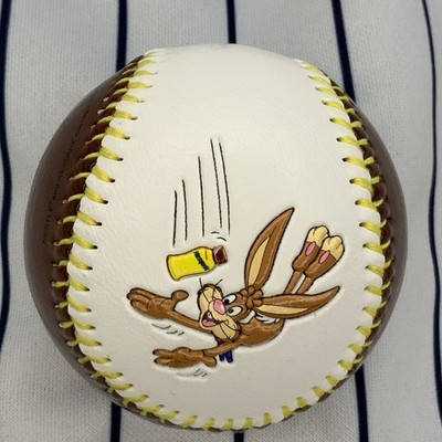 Nestle Nesquik Brown Panel Bunny Baseball Ball Souvenir Promotional
