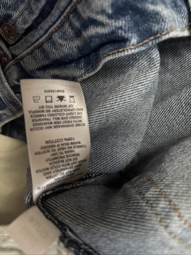 Imogene and Willie Denim Herren 30x28 Charlie Jeans gerades Bein Knopfleiste Baumwolle - Bild 6 von 11