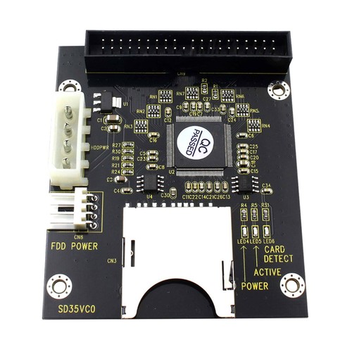 80*68*12mm SD to 3.5in IDE Memory Adapter Card Standard 4-pin Power Connector - Photo 9/11