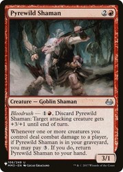 Pyrewild Shaman 106/249 The List