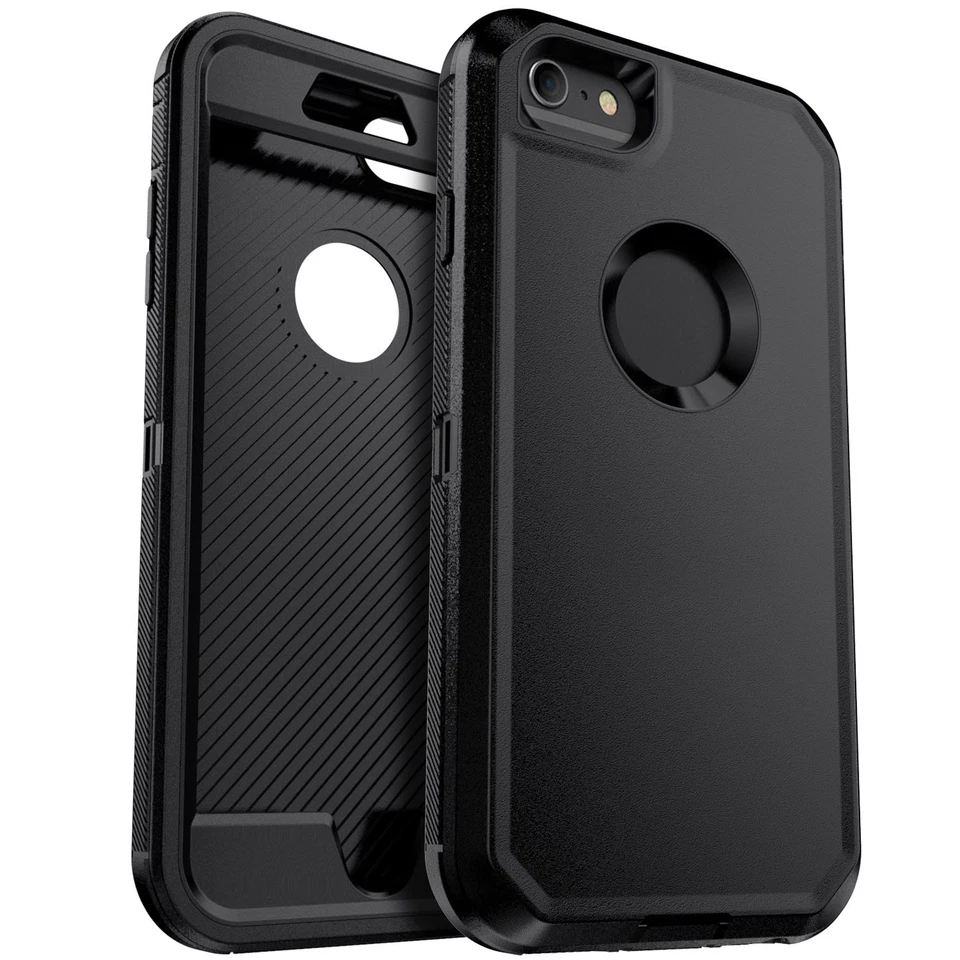 For iPhone SE2 SE 2022 6 6S 7 8 Plus Shockproof Heavy Duty Rugged Case Cover - Image 3 of 4