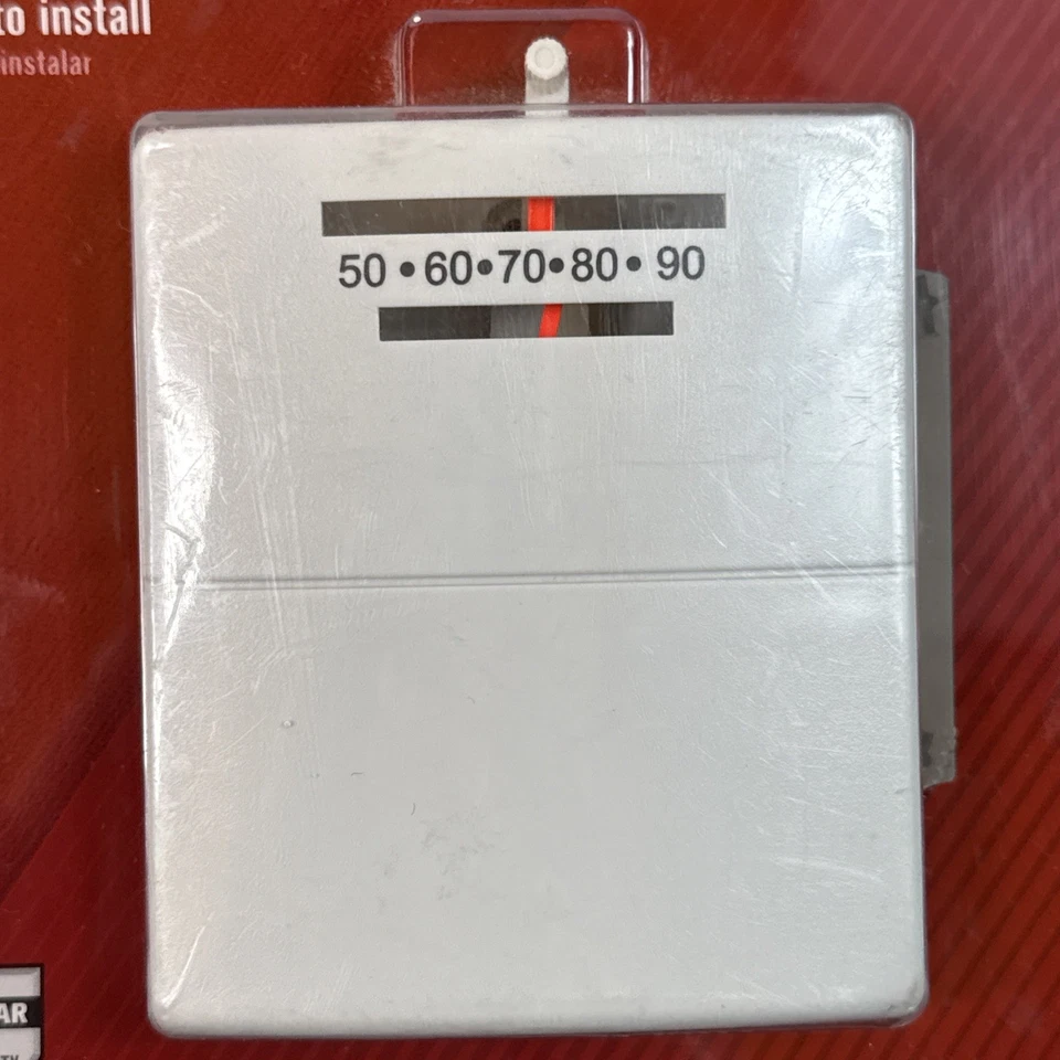 ACE Mechanical Thermostat for Heating and Cooling 24 Volts Model 42351 - Image 4 of 4